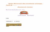 SEMINAR Report on Smart Card