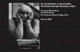 Introduction to Death and Life of Great American Cities - Jane Jacobs