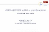W. Sandner-LASERLAB-EUROPE and ELI – a scientific symbiosis