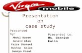 Presentation on Virgin Case