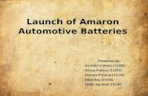 Launch of Amaron Automotive Batteries
