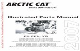 2007 F5 EFI LXR Parts Manual