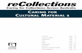 Caring for Cultural Material 1