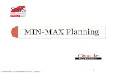 Min Max Planning DEMO