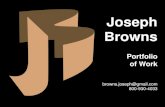Portfolio of Joseph Browns