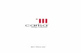 Carisa 2011 Price List