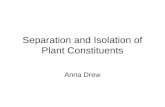 S3 L1 Separation and Isolation of Plant Constituents