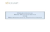 CGAP Operational Risk Management Course