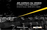 EDGE2011 Report Indian Higher Education