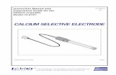 Calcium Ion Selective Electrode Manual CI 6727