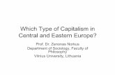 Which Type of Capitalism in Central and Eastern Europe