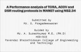 A Performance Analysis of TORA, AODV and DSR in MANET Using NS 2.34