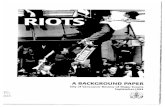 Riots - A Background Paper (Part 1)