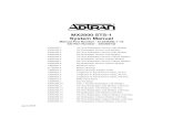 Adtran MX2800 STS 1 System Manual
