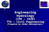 Introduction Hydrology