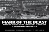 Mark of the Beast: Branding Opposition as "Terrorism" in Thailand