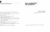 Fodor, J. - The Language of Thought