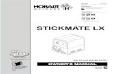 Stickmate 235 AC & 235 AC/DC Owner's Manual