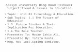 Futurology & Education (2)