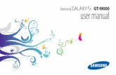Samsung Galaxy S (GT-I9000) User Manual [Gingerbread Ver.][Rev.1.0]