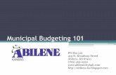 Municipal Budgeting 101