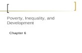 Poverty, Inequality, and Development Chapter 6. Voices of the Poor .