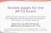 Copyright 2008 by Pearson Education Review pages for the AP CS Exam NOTE: Sections that are not considered part of the Java Subset for the AP CS exam are.