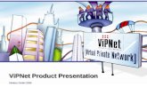 ViPNt ViPNet Product Presentation Infotecs GmbH 2008.