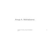 Types of Plants_Anup A Mohabansi 1 1 Classification of Different types of Plant & Machinery & machine in each type Anup A. Mohabansi.