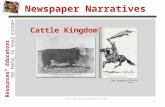 Resources Educators THE PORTAL TO TEXAS HISTORY Newspaper Narratives  Cattle Kingdom 1 The Vaquero Click on the picture.