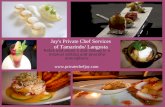 Jay's Private Chef Services of Tamarindo/ Langosta Relax and enjoy 5 star dining in a tropical setting and peaceful atmosphere. .