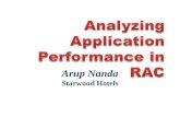 Arup Nanda Starwood Hotels. Why Analyze The Database is Slow! –Storage, CPU, memory, runqueues all affect the performance –Know what specifically is causing.
