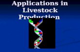 Biotech Applications in Livestock Production. Biotechnology Definition Definition The science of altering genetic and reproductive processes in plants.