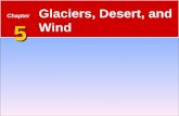 5 Chapter 5 Glaciers, Desert, and Wind. Types of Glaciers 5.1 Glaciers The ice age was a period of time when much of the Earth was covered in glaciers.