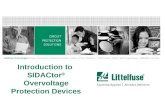 Introduction to SIDACtor ® Overvoltage Protection Devices.