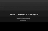 UP206A | PP191A | PP224A Yoh Kawano WEEK 1: INTRODUCTION TO GIS.