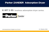 6. Januar 2014 Parker ZANDER Adsorption Dryer K-MT 1-95 heatless adsorption dryer series.