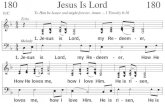 1. Je-sus is Lord, my Re - deem - er, 1. Je-sus is Lord, my Re - deem - er, How He How He loves me, how I love Him. He is ri - sen, loves me, how I love