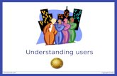 Understanding users. Overview What is cognition? What are users good and bad at? Mental models External cognition Using this understanding to inform system.