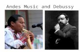 Andes Music and Debussy. Music of The Andes Ecuador.
