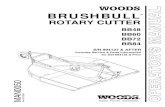 Woods BrushBull Rotary Cutter MAN0050