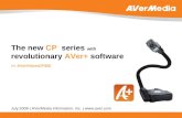 The new CP series with revolutionary AVer+ software July 2009 | AVerMedia information, Inc. |  >> AVerVisionCP355.