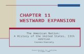 Pearson Education, Inc., publishing as Longman © 2008 CHAPTER 11 WESTWARD EXPANSION The American Nation: A History of the United States, 13th edition Carnes/Garraty.