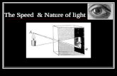 The Speed & Nature of light. What is light? Light is a form of electromagnetic radiation. Light is made up of waves of tiny bundles of energy call photons.