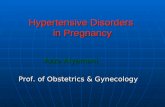 Hypertensive Disorders in Pregnancy Azza Alyamani Azza Alyamani Prof. of Obstetrics & Gynecology Prof. of Obstetrics & Gynecology.