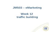 JM503 – eMarketing Week 12 traffic building. ZD Net Video CIO agendas driving enterprise 2.0.
