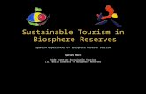 Sustainable Tourism in Biosphere Reserves Spanish experiences of Biosphere Reserve tourism Cipriano Marin Side Event on Sustainable Tourism III. World.