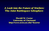 A Look into the Future of Warfare: The Joint Battlespace Infosphere Harold W. Carter University of Cincinnati hcarter.