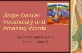 Jingle Dancer Vocabulary and Amazing Words Second Grade Reading Unit 6 – Story 5.