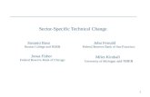 1 Sector-Specific Technical Change Susanto Basu Boston College and NBER Jonas Fisher Federal Reserve Bank of Chicago John Fernald Federal Reserve Bank.